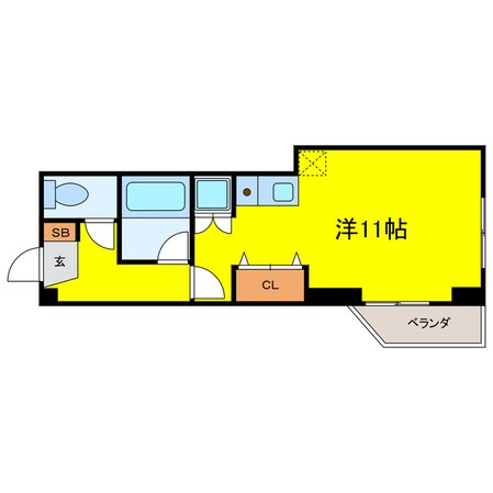 マルマン大阪マンションの物件間取画像